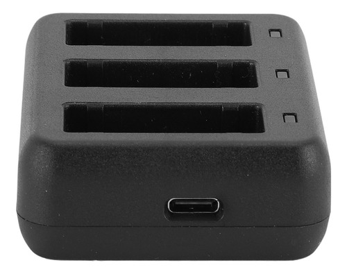 Batería De Triple Canal Para Cargar Cámaras Action 4 Y 3 Pue