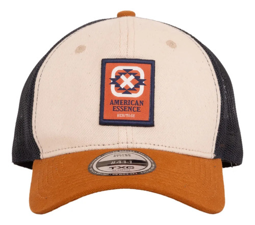Boné Txc Original Telinha Regulagem Country Casual Custom Bege Un Lisa