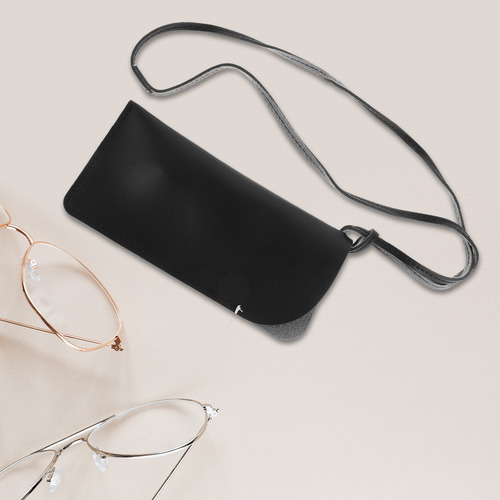 Bolsa Portátil Para Gafas De Sol Con Correa Para El Cuello Y