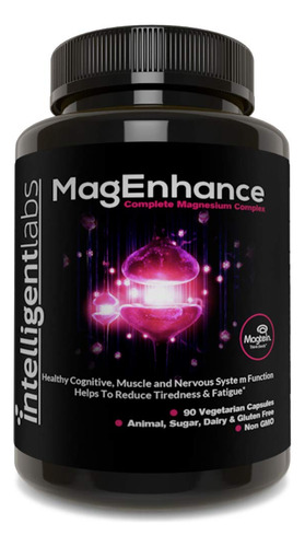 Suplemento de magnesio Magenhance de Intelligent Labs con 90 g