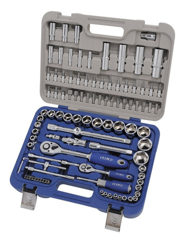 Set Bocallaves Y Acc Enc 1/2 Y 1/4, 101 Piezas Irimo Mm