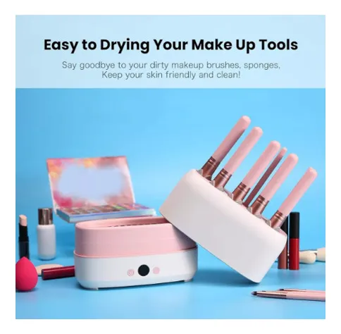 Limpiador Secador De Brochas De Maquillaje Usb Eléctrico