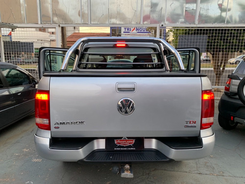 Imagem 5 de 15 de Volkswagen Amarok Trendline 2.0 Prata 2012