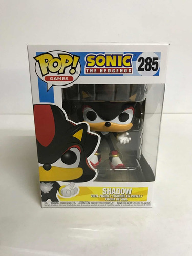 Funko Pop Shadow 285 Sonic The Hedgehog Original