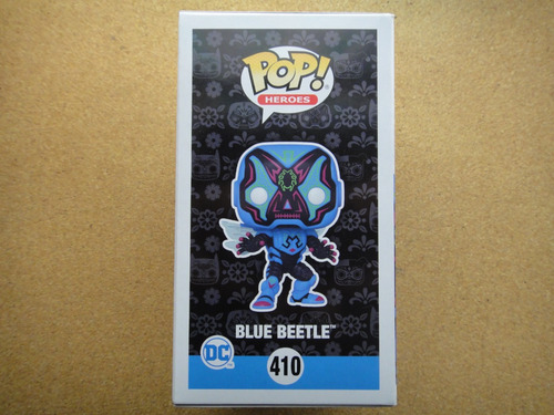 Funko Pop Heroes Dia De Los Dc Blue Beetle (Usado)