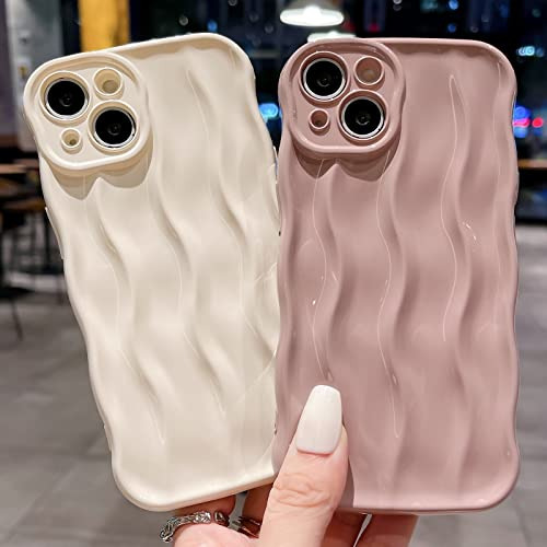 Funda Para iPhone 15 Rosa 6.1 PuLG Suave Piel Sintetica-2