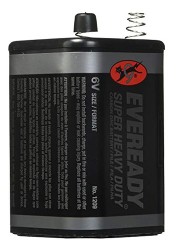 Eveready Batería De 6 Voltios Linterna 1209