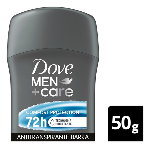 Antitranspirante Dove Men+care Protección Total En Barra 50g Fresca