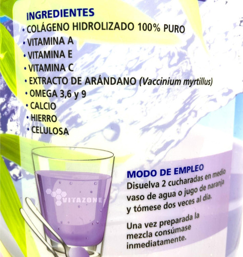 Imagen 3 de 9 de Colágeno Hidrolizado Berry 1.1 Kg Ypenza