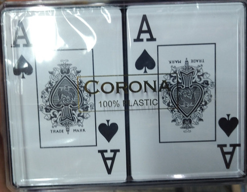 Imagen 3 de 4 de Cartas Baraja Naipes Poker Profesionales Plásticas Lavables