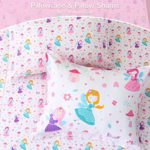 Viviland Edredón Doble Para Niñas Con Juego De Sábanas ' Jue