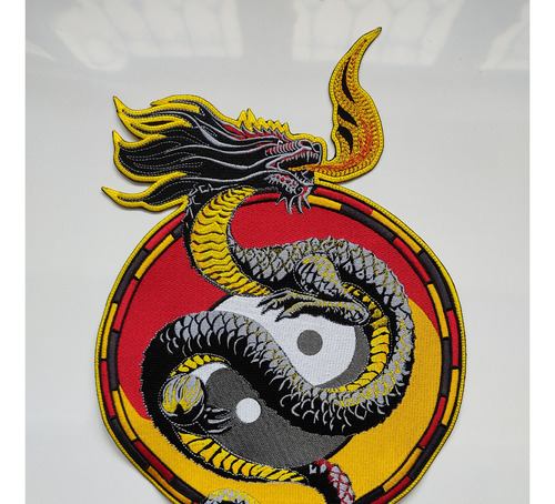 Parche Bordado Dragón Japonés Figura Legendaria Mitología