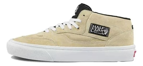 Tenis Vans Skate Half Cab Jaupe Beige Unisex Originales¬