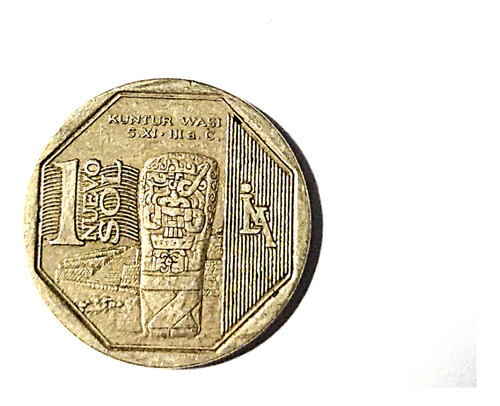 Moneda De Un Sol: Kuntur Wasi S.xi .iii A.c