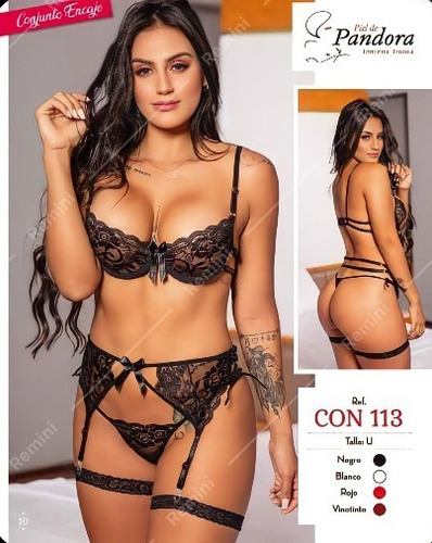 Imagen 3 de 6 de Conjuntos Femeninos/lencería/ropa Interior