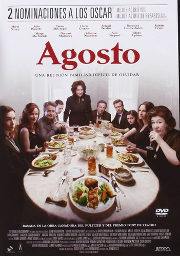 Agosto ( Osage County) Meryl Streep - Julia Roberts Dvd