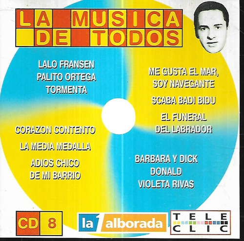 Palito Ortega Pintura Fresca Album La Musica De Todos Cd 8