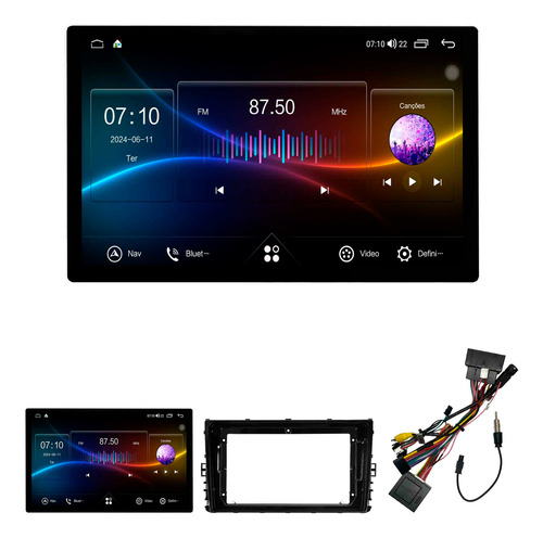 Multimídia Polo T-cross 2018 Acima 4+64gb 2mix Octa 2k 13p