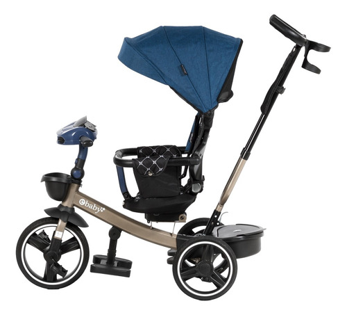 Imagen 2 de 7 de Triciclo Paseador Asiento Reversible Ebaby