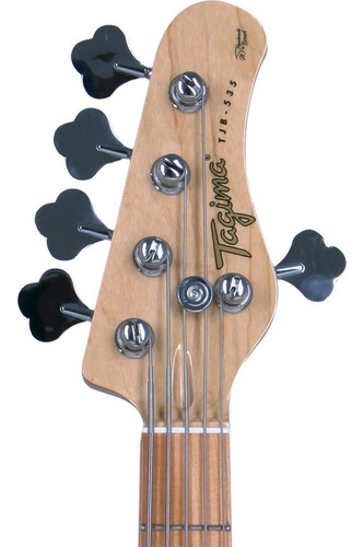 Baixo 5 Cordas Tagima Tjb-535 Sb Sunburst Mg Escala Clara