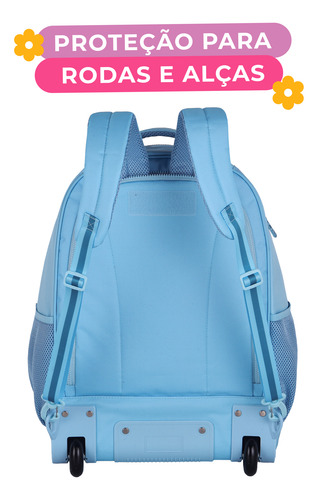 Kit Mochila Rodinha Pasteis Rebecca Bonbon Juvenil Original
