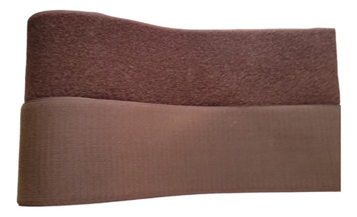 Velcro Contactel Café Costura 100mm Rollo 1 Metro