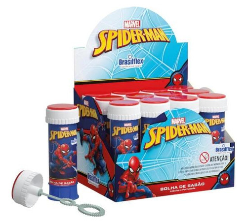 Spider-man Bolha 60ml Com Jogo - Pais E Filhos 834016.1