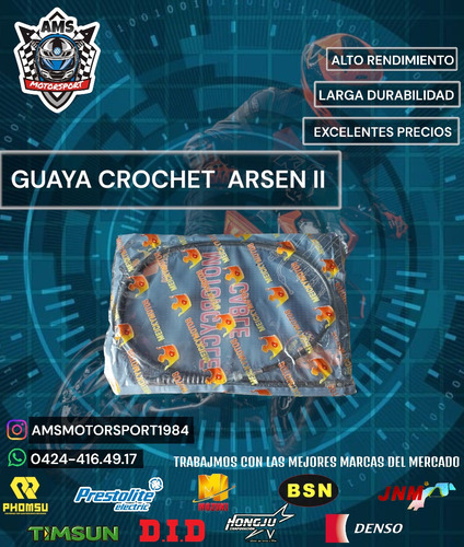 Guaya De Crochet Arsen 2