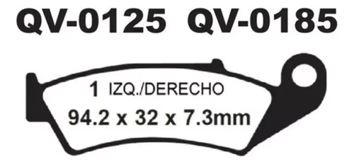 Balatas Delanteras Kawasaki Kx 450 F (d6f/d7f/d8f) 06-08 F