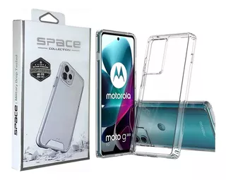 Case Space Collection Transparente Para Motorola G200 - 5g