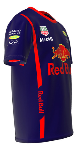 Remera Redbull F1 100% Sublimada Dry Fit L Redbull