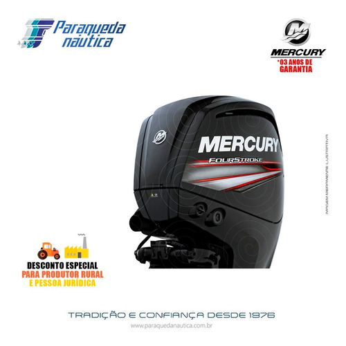 Motor De Popa Mercury 4 Tempos 115hp Ecxlpt Efi Ct