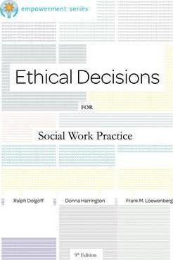 Libro Brooks/cole Empowerment Series: Ethical Decisions F...