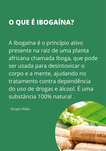 Imagem 4 de 5 de Tratamento Com Ibogaina Presencial
