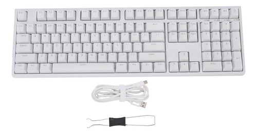 Teclado Mecânico Para Jogos De 3 Modos Wireless Wired Hot