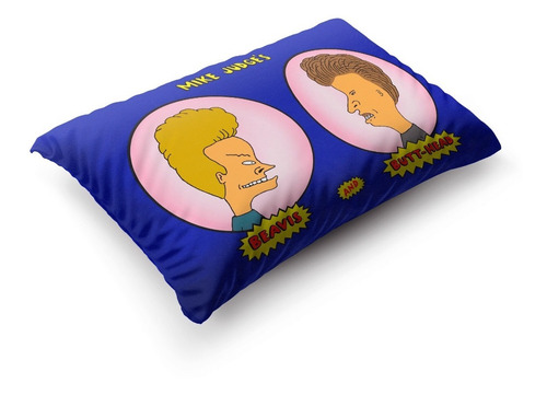 Imagen 3 de 5 de Funda De Almohada Beavis & Butthead 70x45cm Vudú Love