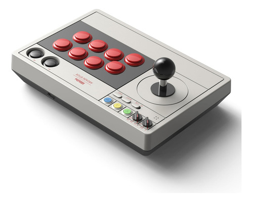 Arcade Fight Stick Retro De 8 Bits Con Joystick Para Switch