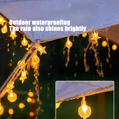 Cadena De Luces De Camping Modelo R Night Light String Star