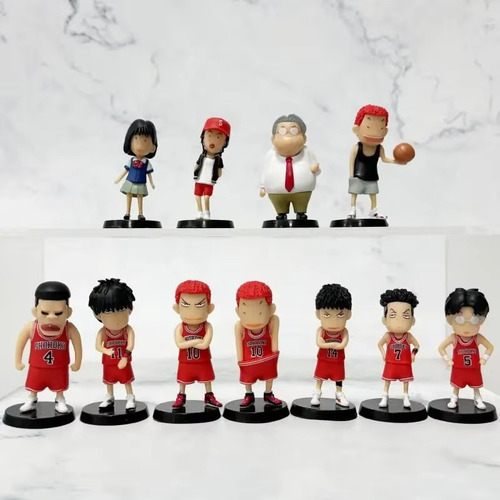 Jy 11 Figuras De Anime Slam Dunk De 6,5 A 7,5 Cm, Modelo De
