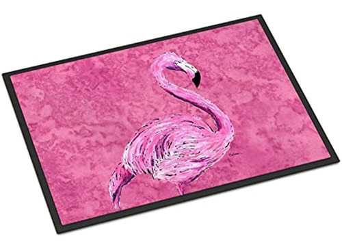 Caroline's Treasures 8875jmat Flamingo On Pink Tapete Para P