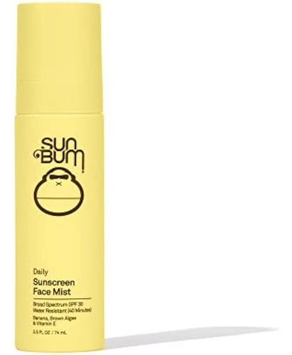 Sun Bum Skin Care Spf 30 Daily Sunscreen Face Mist | Vegano 