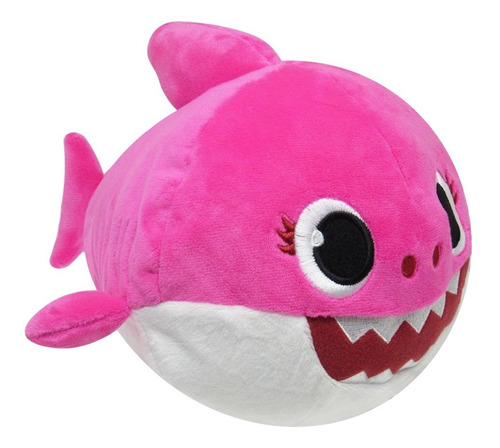 Imagem 3 de 10 de Kit Pelúcia Tubarão Baby Shark Que Me Abraça Sunny Original