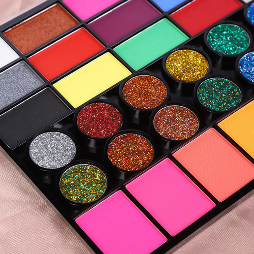 Paleta De Maquillaje A Base De Agua Face Paint 42 Colorida