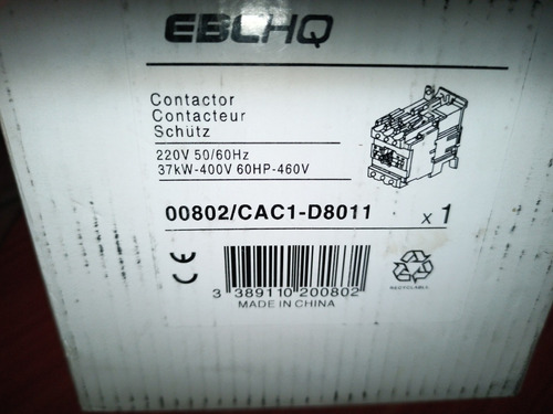 Contactor Ebchq 125amp