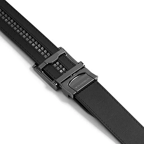 Slidebelts Wide 1.5 Classic Ratchet Belt - Negro Con Hebilla