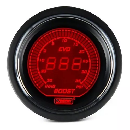 Reloj electrónico de presión de turbo Prosport 52mm