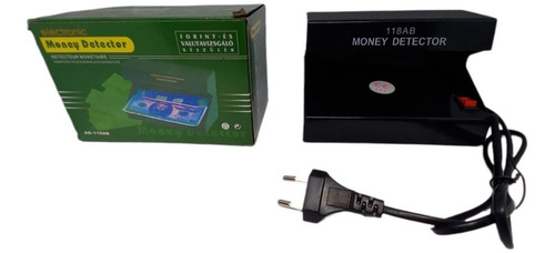 Detector De Billetes Falsos Luz Violeta Electrico Excelente