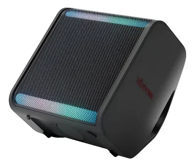Caixa de Som LG XBOOM Stage 301, 240W, Bluetooth, IPX4, bateria 12h, Bass Boost, luzes LED, entrada óptica e USB