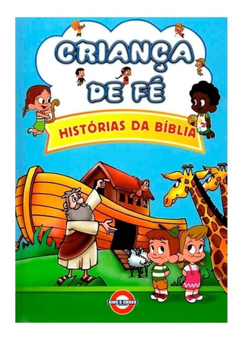 Bíblia Ilustrada Criança De Fé