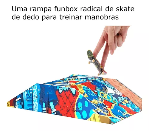 Pista De Skate De Dedo Radical Skate Park Em Madeira